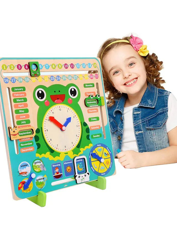 Mindset Wooden Learning Clock, Ages 3+