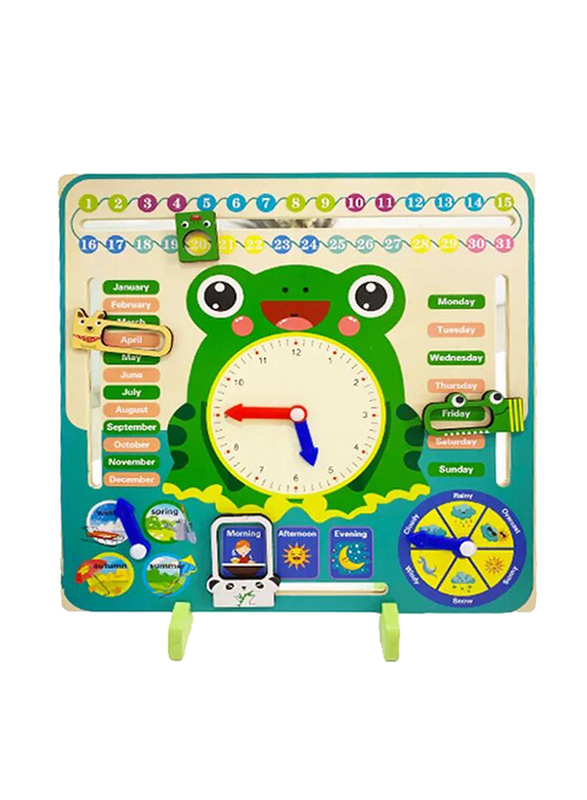 Mindset Wooden Learning Clock, Ages 3+