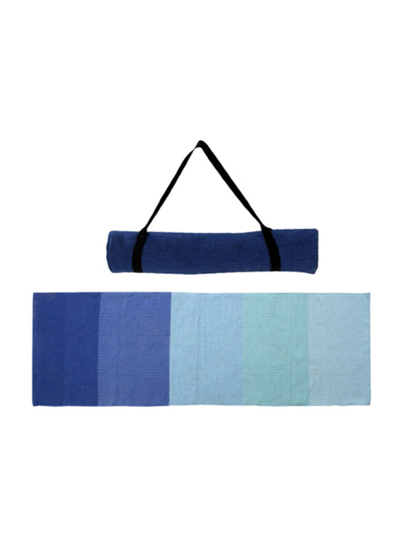 

Cherrypick Cotton Yoga Mat, Blue