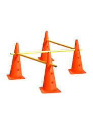 Mindset 6-Piece Cones & Sticks Hurdles, Assorted