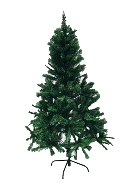 

Merry Christmas Christmas Pine Tree w/ Metal Stand, 5 Feet, Green