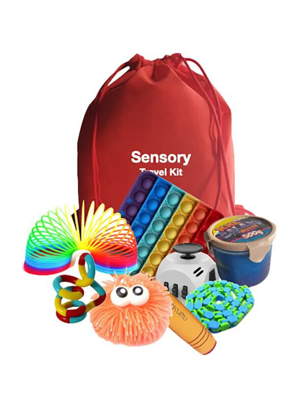 

Mindset Sensory Travel Kit Assorted, 8 Pieces, Ages 3+