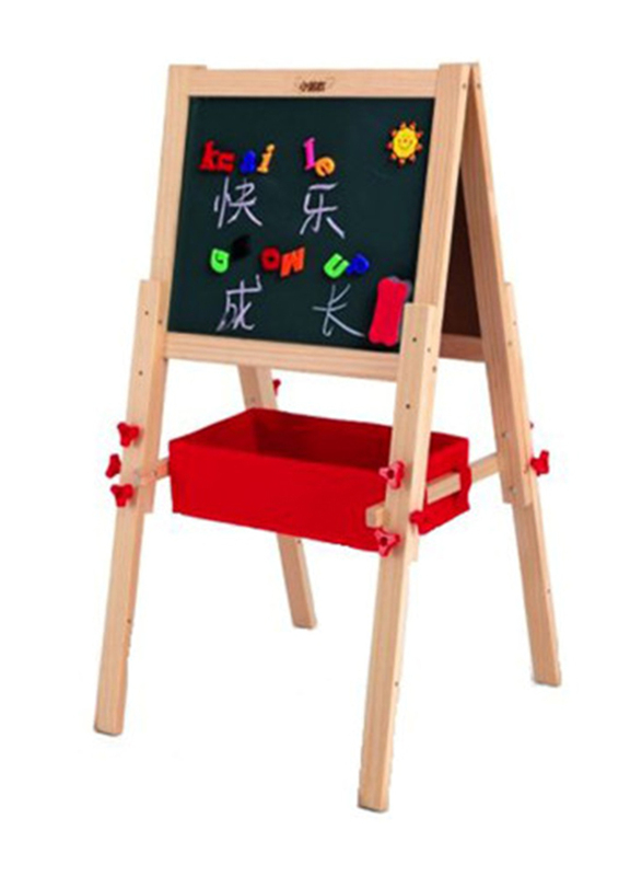 Mindset Wooden Easel with Stationery, Medium, Multicolour