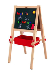 Mindset Wooden Easel with Stationery, Medium, Multicolour