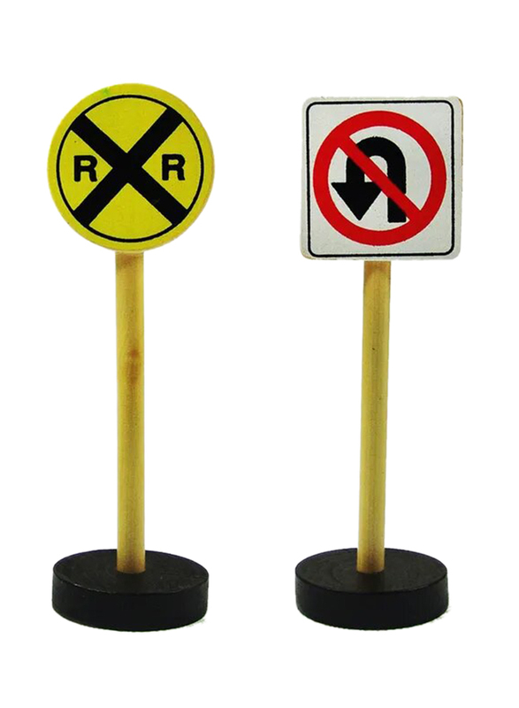 Mindset Wooden Road Sign Set, 15 Pieces, Ages 3+