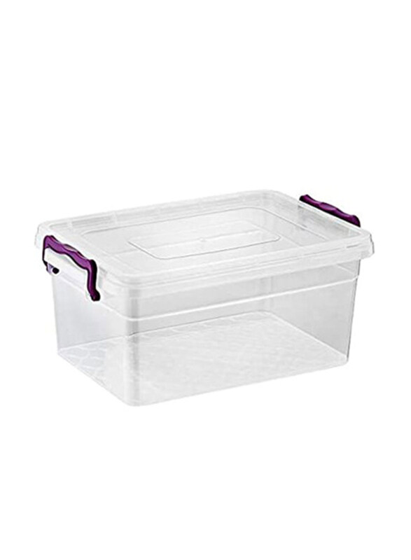 

Mindset 12L Storage Box With Lid, White