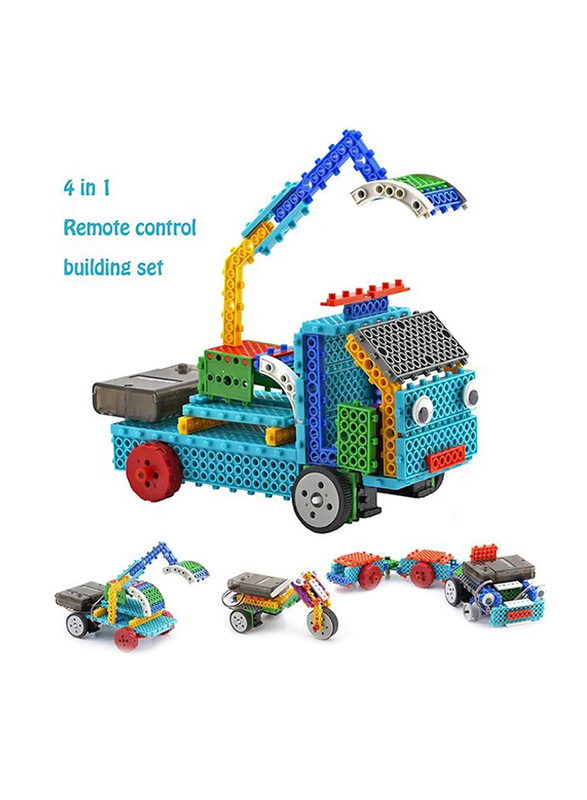 Mindset 4 in 1 Robotic Kit RC 127 Blocks Set, 237 Pieces, Ages 6+