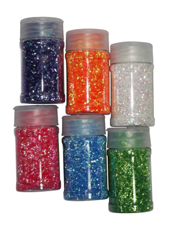 

Mindset Glitter Powder, 6 Pieces, Multicolour