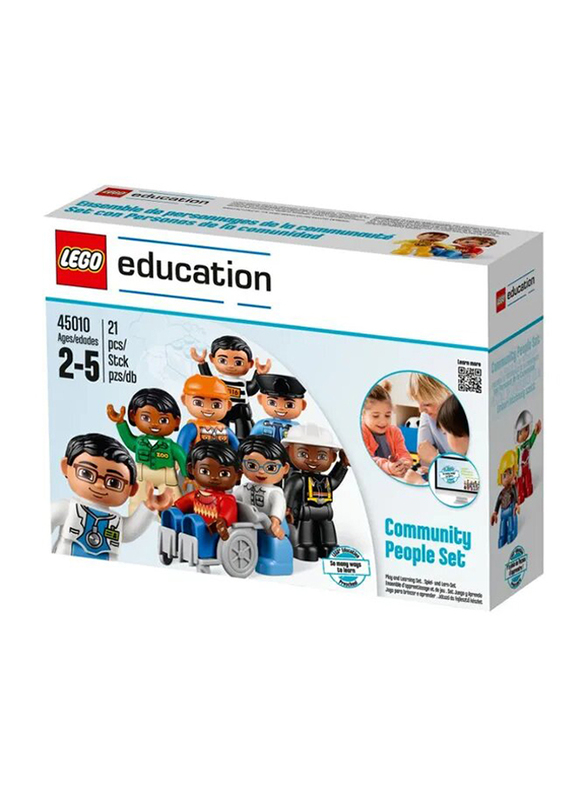 Lego Education Community People Set, 21 Pieces, Ages 2+