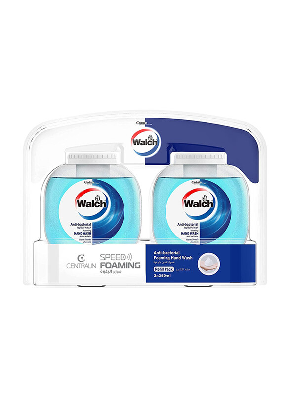 

Walch Aqua Fresh Anti-bacterial Foaming Hand wash, 300ml, 2 Pieces