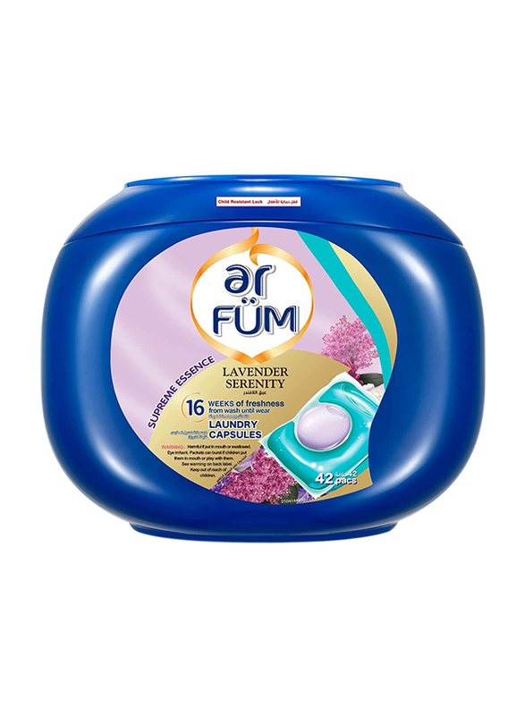 Ar Fum Lavender Serenity Laundry Detergent Pods, 42 Capsules