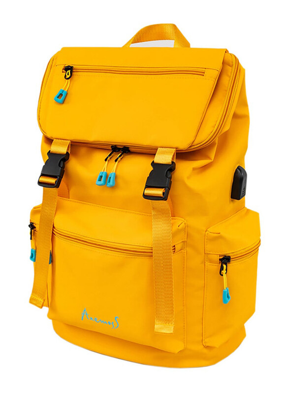 

Anemoss 15-Inch Waterproof Backpack Laptop Bag, Yellow