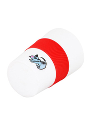 Biggdesign 500ml Cats Design Ceramic Mug, White/Red