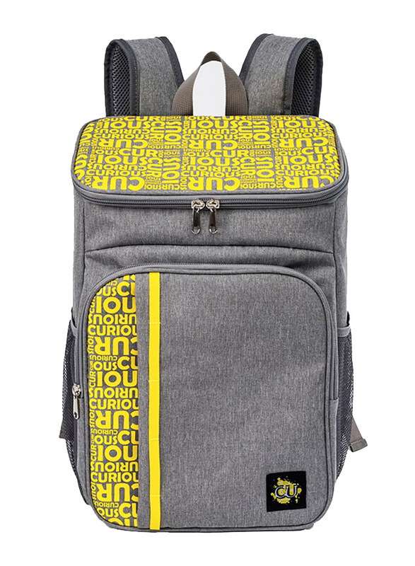 

Biggdesign 19.1 Ltr Moods Up Curious Waterproof Leakproof Insulated Backpack, Yellow