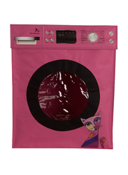 BiggDesign Nectar Dirty Laundry Basket, Pink