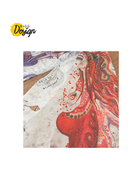 BiggDesign Women's Canan Berber Love Shawl, 195 CM, Multicolour