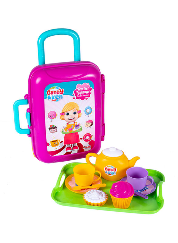 Dede Candy & Ken Tea Set, with Bag, Ages 3+