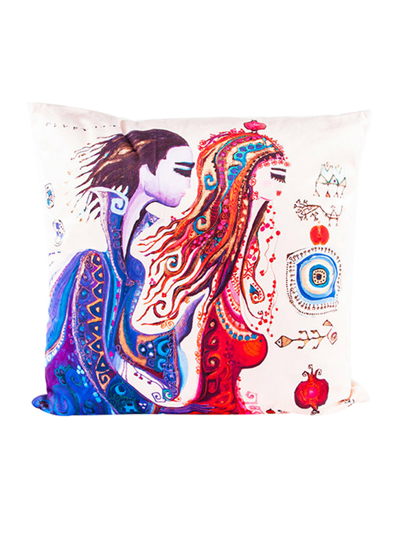 BiggDesign Love Decorative Pillow, White
