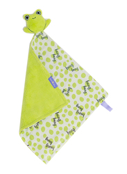 Milk&Moo Cacha Frog Baby Security Blanket, Newborn, Green