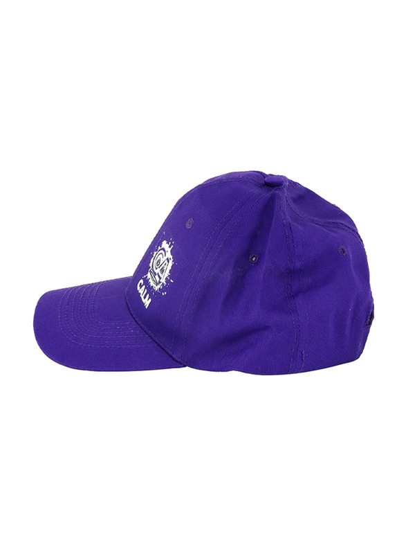 Biggdesign Moods Up Calm Trucker Hat for Men, Purple