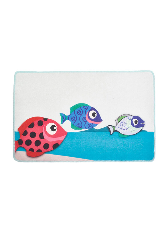 

BiggDesign Fishes Indoor Door Mat, Multicolour