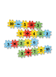 Matrax 100-Piece Smarty Smart Number Blocks, Multicolour