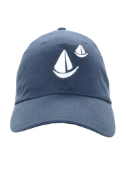 Biggdesign Anemoss Sailboat Hat Unisex, Navy Blue