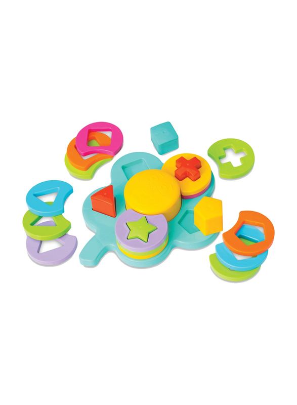 Dede 22-Piece Camomile Sort and Discover Toys, Multicolour