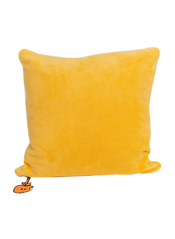 Milk & Moo Tombish Cat Baby Pillow, Yellow