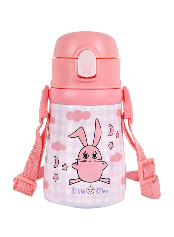 

Milk & Moo Ayris Stainless Steel Kids Water Bottle, 7-8 Years, 420ml, Purple