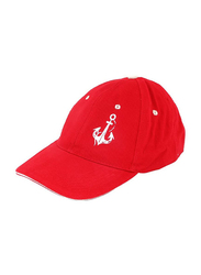 Anemoss Anchor Cap Unisex, Red