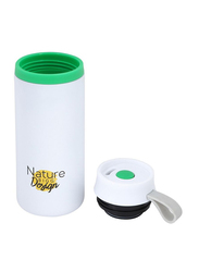 Biggdesign 330ml Nature Design Thermos Travel Bottle, White