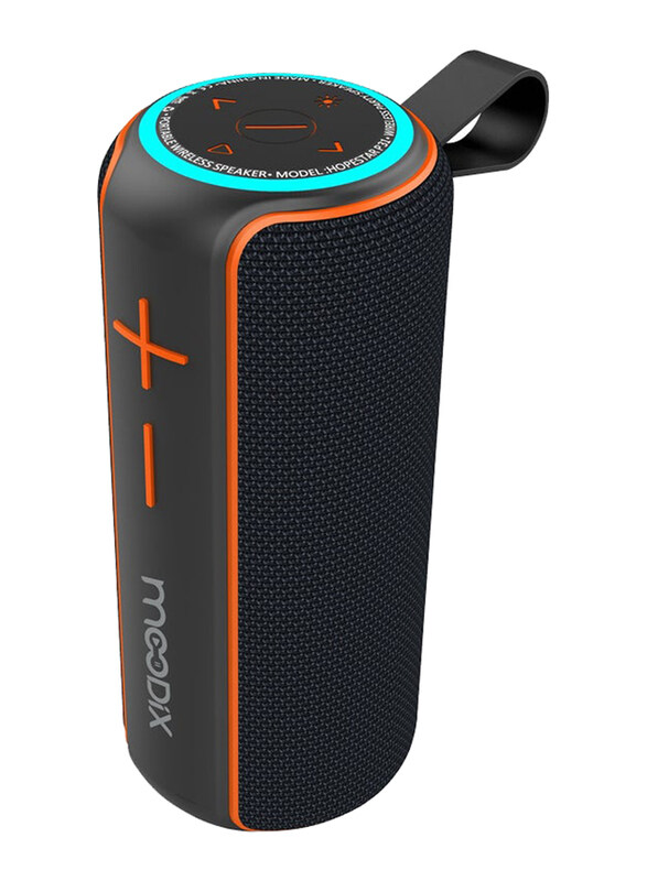 

Moodix IPX7 Portable Wireless Water Resistant Bluetooth Speaker, Black
