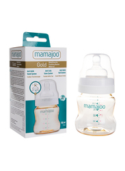 Mamajoo Gold Baby Feeding Bottle, 150ml, Clear