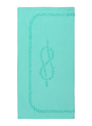 Anemoss Sailor Knot Beach Towel, Mint Green