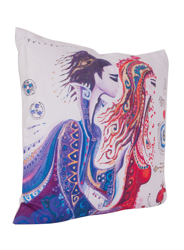 BiggDesign Love Decorative Pillow, White