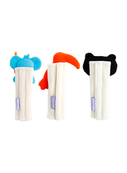 Milk&Moo Jungle Ultra Soft Seatbelt Cover Set for Kids, Multicolour