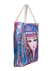 BiggDesign Blue Water Beach Shoulder Bag for Women, Multicolour