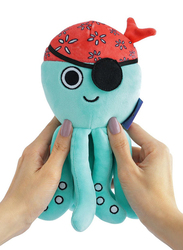 Milk & Moo Sailor Octopus Plush Toy, 10.6-Inch, Ages 1+, Multicolour