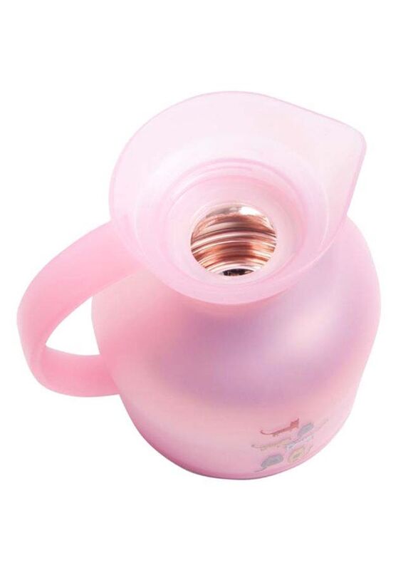 Biggdesign 1 Ltr Cats Thermos, Pink