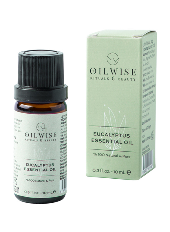 Oilwise Eucalyptus Essential Massage Oil, 10ml
