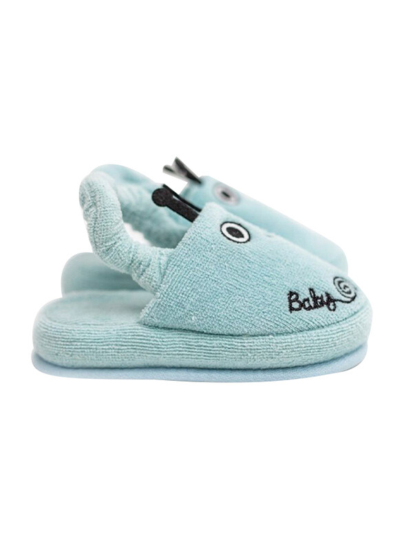 Milk&Moo Sangaloz Toddler Slippers, 2-4 Years, Turquoise