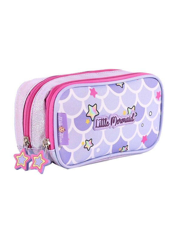 

Milk & Moo Little Mermaid Glittering Pencil Case, Multicolour