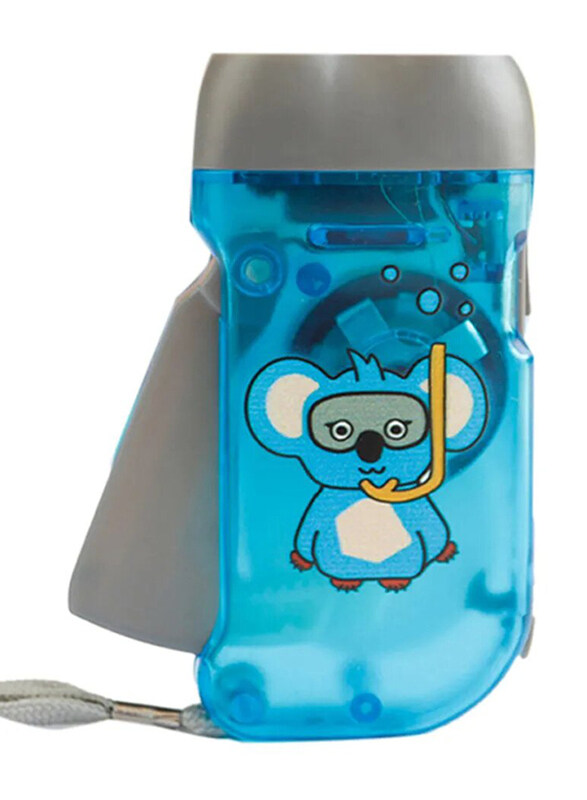 

Milk & Moo Cool Koala Dynamo Hand Crank LED Flashlight, Blue