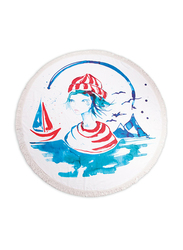 انيموس منشفة للشاطئ دائرية, ألوان متعددة