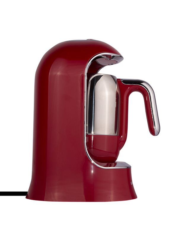 Korkmaz Kahvekolik Coffee Machine, 400W, A860-03, Red