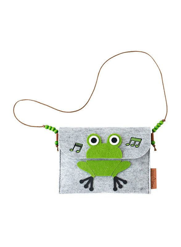 Milk & Moo Cacha Frog Kids Shoulder Bag, Special Design, Cross body and Handbag for Girls, Multicolour