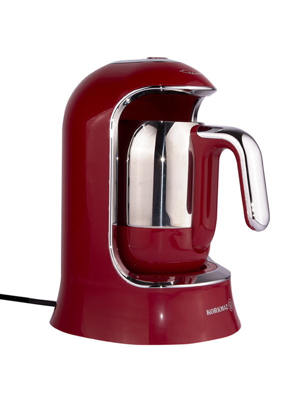 Korkmaz Kahvekolik Coffee Machine, 400W, A860-03, Red