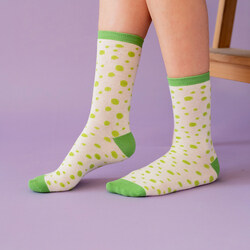 Milk & Moo Cacha Frog and Sangaloz Mother Socks for Women, 4 Pairs, Multicolour