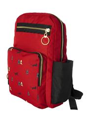 Biggdesign Cats Backpack for Kids Unisex, Red